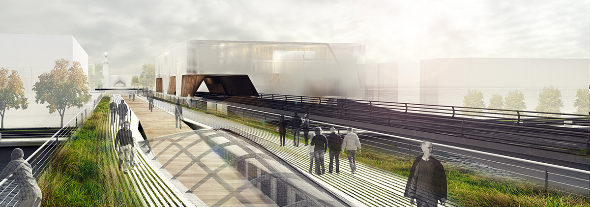 Pedestrian Oriented Public Realm And The Social Condenser- PRATIC A Studio | بازآفرینی فضای عمومی پیاده مدار در بافت مرکز شهر انزلی- استودیو پراتیک