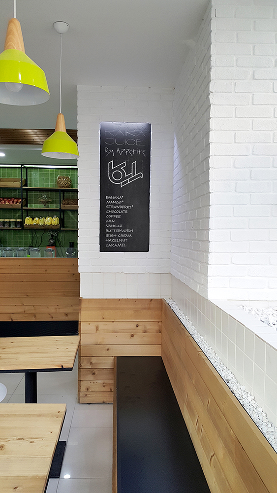 Renovation; Raika Juice Store - Pratic[A] Studio
