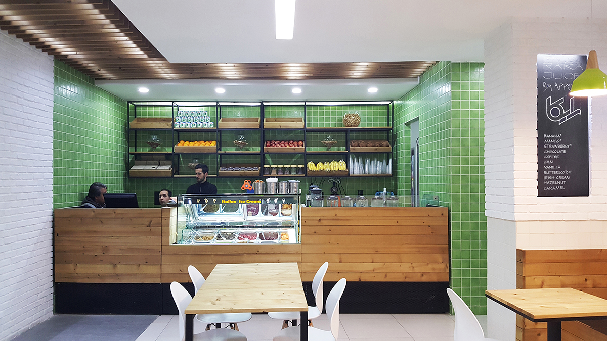 Renovation; Raika Juice Store - Pratic[A] Studio
