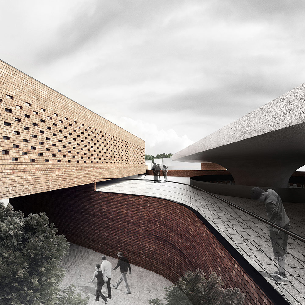 Professor Hesabi Tomb and Cultural center- PRATIC A Studio مجموعه علمشی فرهنگی دکتر حسابی- استودیو پراتیک