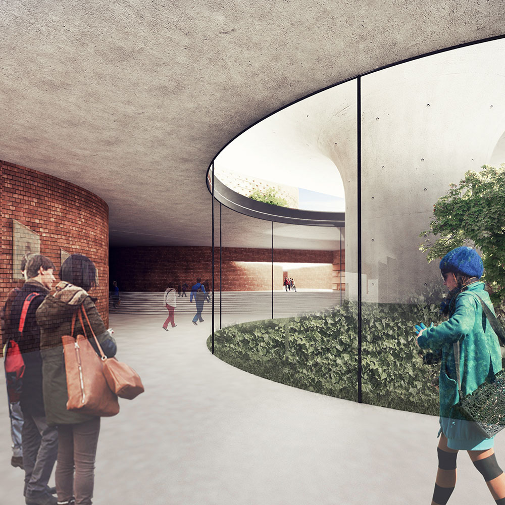 Professor Hesabi Tomb and Cultural center- Render | مجموعه علمی فرهنگی دکتر حسابی